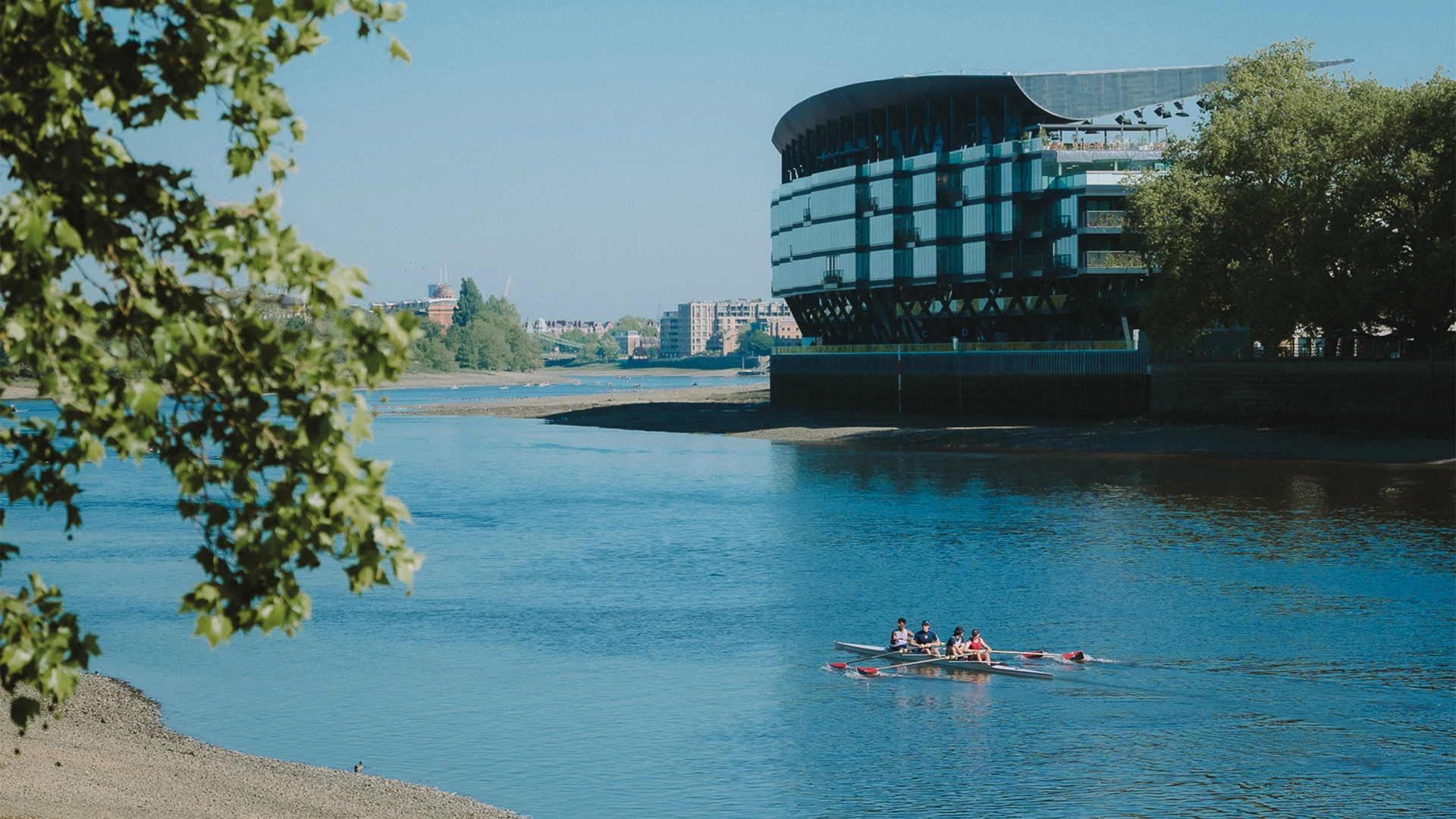 Craven Cottage on the River Thames